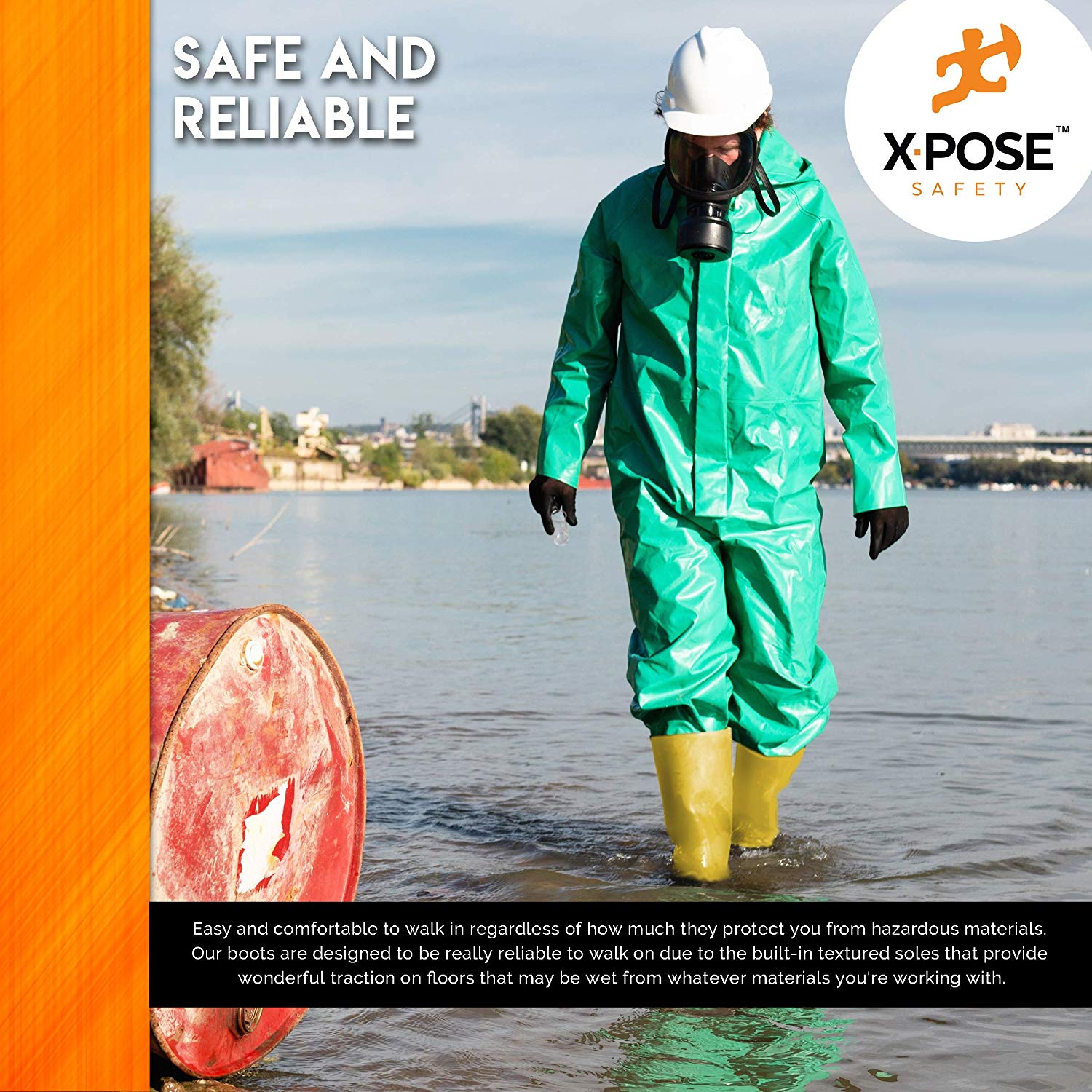 Hazmat Boot and Shoe Covers For Hazardous Materials Size 3XL eBay