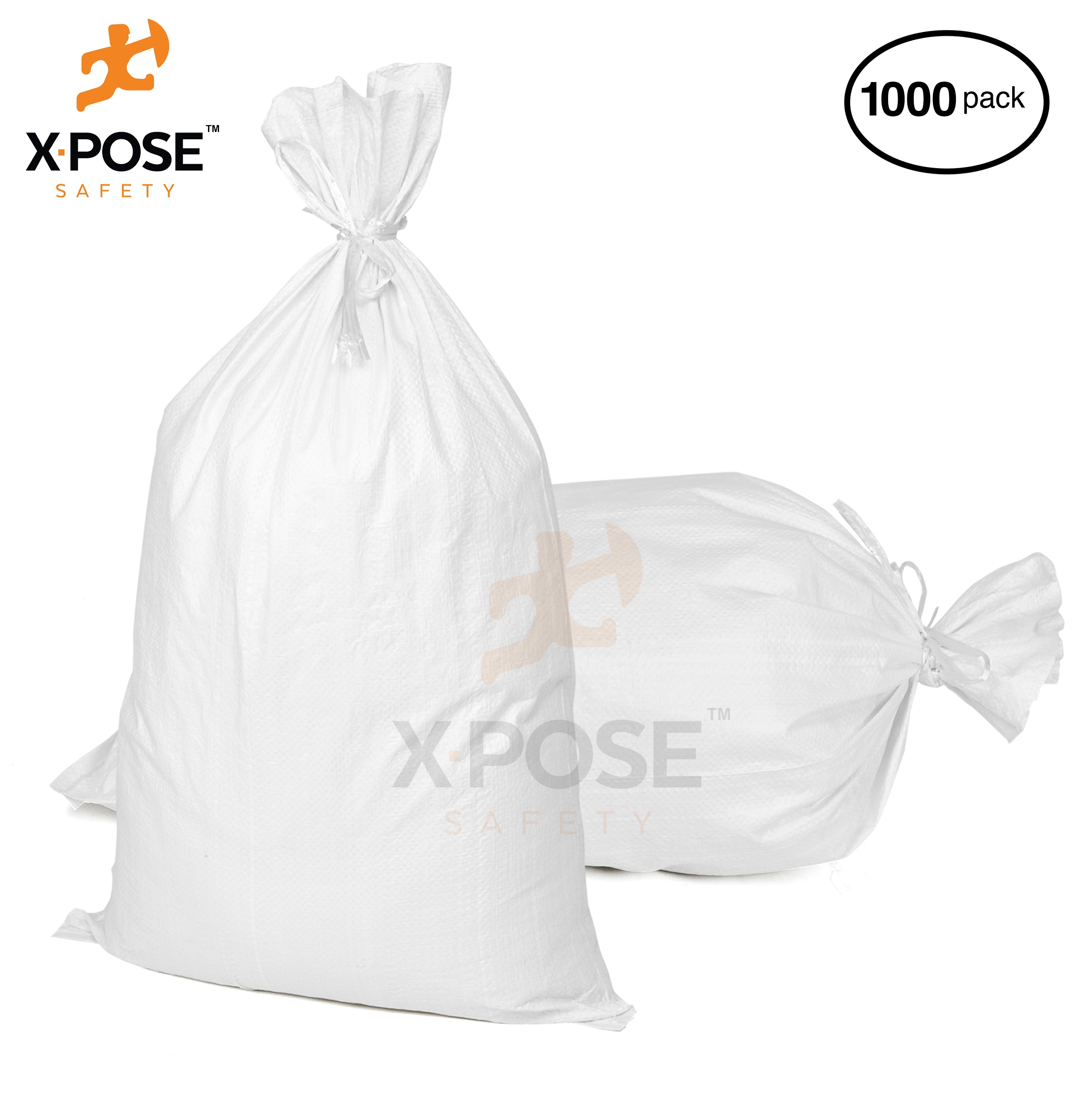 RK Polypropylene empty SandBag sand bag  with Built-in Ties UV protection